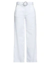 Liu •jo Woman Jeans White Size 29 Cotton, Polyester, Elastane