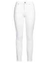 Liu •jo Woman Jeans White Size 29w-30l Cotton, Lyocell, Polyester, Elastane