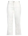 Liu •jo Woman Jeans White Size 33 Cotton, Polyester, Elastane