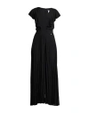 Liu •jo Woman Jumpsuit Black Size 6 Polyester In Black
