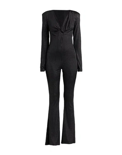 Liu •jo Woman Jumpsuit Black Size 6 Polyester, Elastane