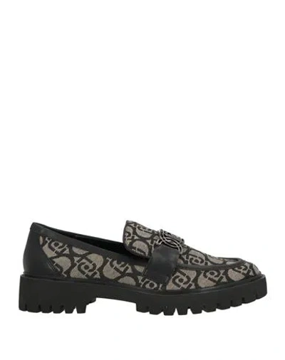 Liu •jo Woman Loafers Beige Size 8 Textile Fibers In Multi