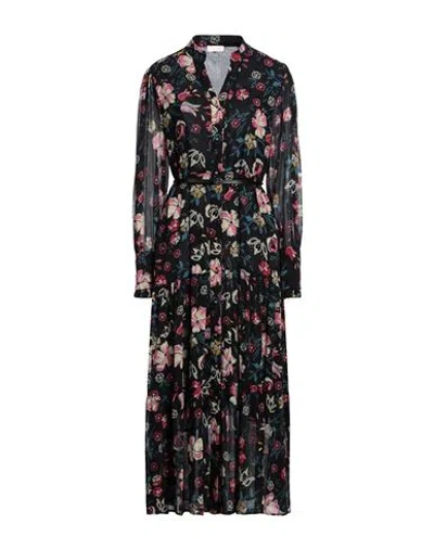 Liu •jo Woman Maxi Dress Black Size 12 Polyester