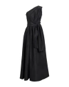 Liu •jo Woman Maxi Dress Black Size 4 Polyester In Black