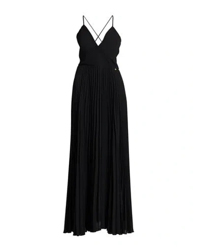 Liu •jo Woman Maxi Dress Black Size 8 Polyester