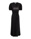 Liu •jo Woman Maxi Dress Black Size L Cotton In Black