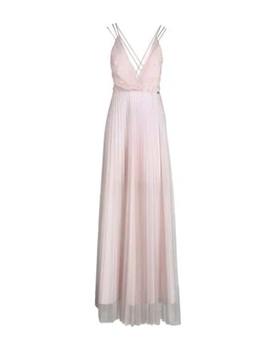 Liu •jo Woman Maxi Dress Blush Size 10 Polyester In Pink
