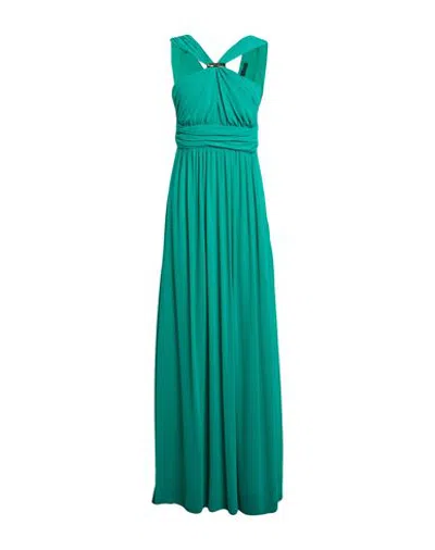 Liu •jo Woman Maxi Dress Emerald Green Size 4 Polyester