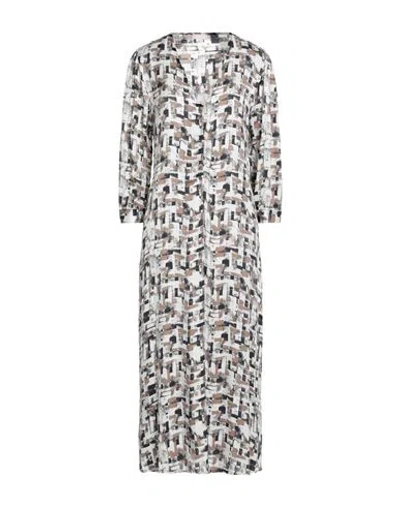 Liu •jo Woman Maxi Dress Off White Size 10 Viscose