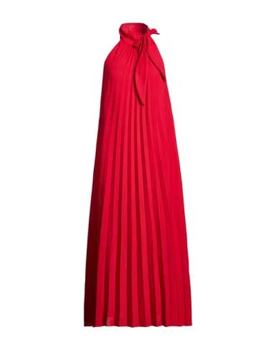 Liu •jo Woman Maxi Dress Red Size 10 Polyester