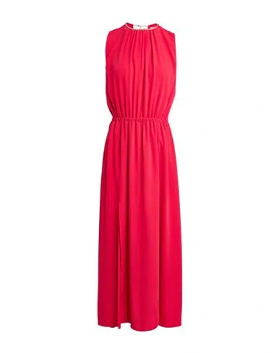 Liu •jo Woman Maxi Dress Red Size 4 Polyester