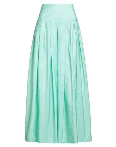 Liu •jo Woman Maxi Skirt Light Green Size 4 Polyester