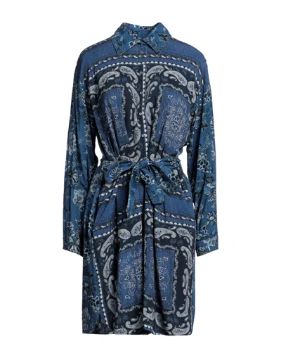 Liu •jo Liu Jo Midi Dresses In Blue