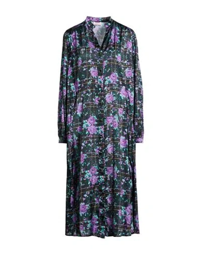 Liu •jo Woman Midi Dress Purple Size 6 Polyester