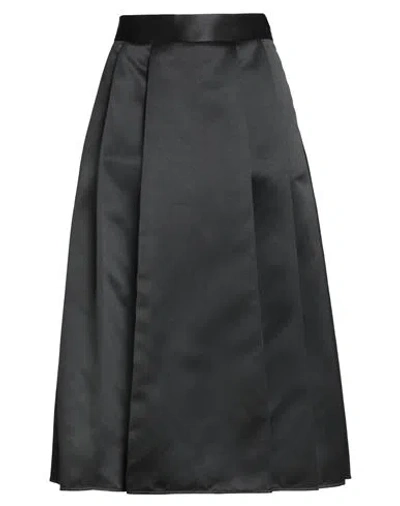 Liu •jo Woman Midi Skirt Black Size 2 Polyester