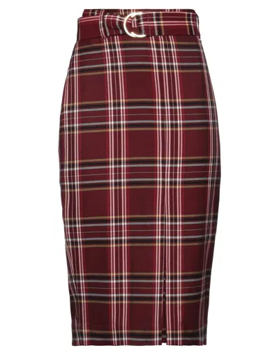 Liu •jo Midi Skirts In Red
