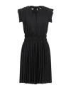 Liu •jo Woman Mini Dress Black Size 10 Polyester In Black