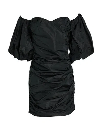 Liu •jo Woman Mini Dress Black Size 10 Polyester
