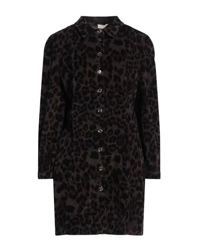 Liu •jo Woman Mini Dress Black Size 12 Cotton, Elastane