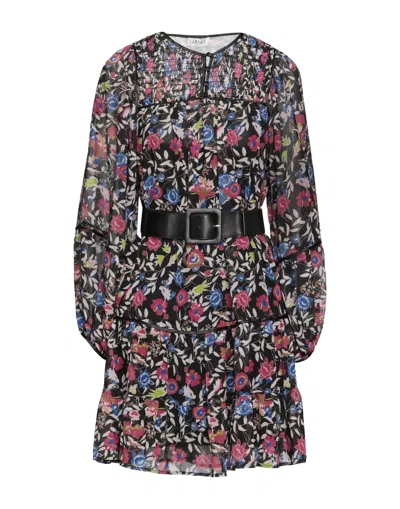 Liu •jo Short Dresses In Black
