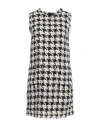 Liu •jo Woman Mini Dress Black Size 4 Polyester In Black