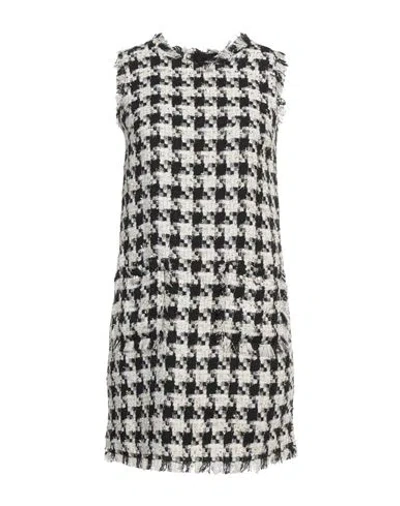Liu •jo Woman Mini Dress Black Size 4 Polyester
