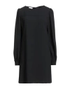 Liu •jo Woman Mini Dress Black Size 4 Polyester In Black