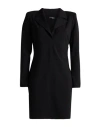 Liu •jo Woman Mini Dress Black Size 6 Polyester, Elastane In Black