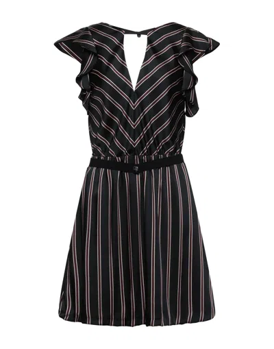 Liu •jo Short Dresses In Black