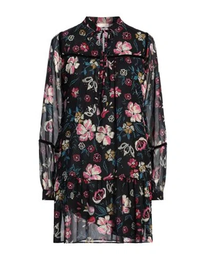 Liu •jo Woman Mini Dress Black Size 6 Polyester