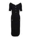Liu •jo Woman Mini Dress Black Size L Viscose, Polyester In Black