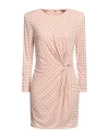 Liu •jo Woman Mini Dress Blush Size 10 Polyester In Pink