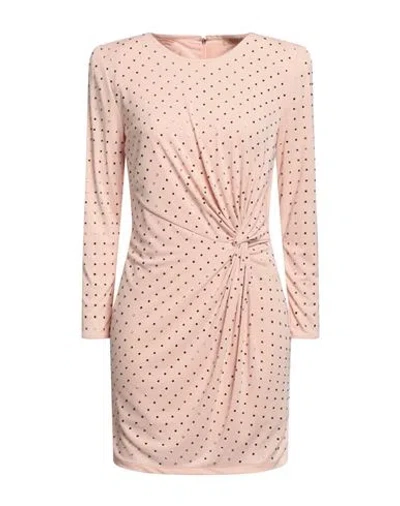 Liu •jo Woman Mini Dress Blush Size 10 Polyester In Pink