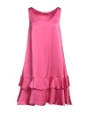 Liu •jo Woman Mini Dress Fuchsia Size Xs Polyester In Pink