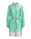 Liu •jo Woman Mini Dress Green Size 4 Polyester In Green