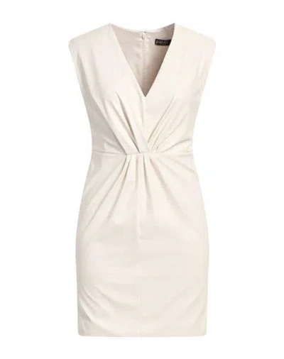 Liu •jo Woman Mini Dress Ivory Size 4 Polyester In White