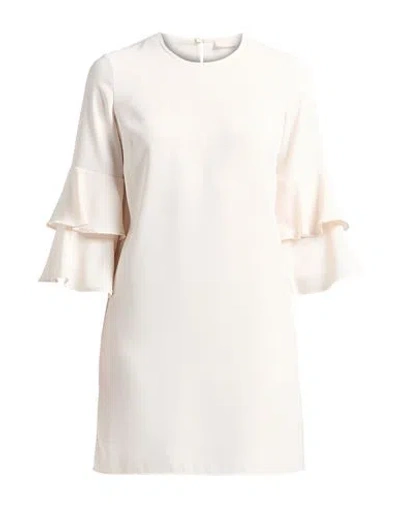 Liu •jo Woman Mini Dress Ivory Size 6 Polyester