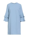 Liu •jo Woman Mini Dress Light Blue Size 4 Polyester In Blue