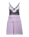 Liu •jo Woman Mini Dress Lilac Size 6 Polyester In Purple