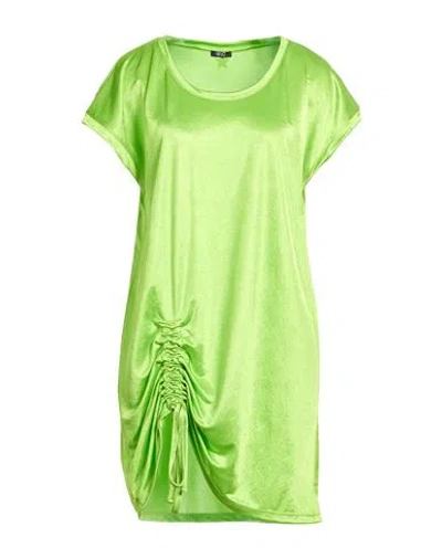 Liu •jo Woman Mini Dress Lime Green Size S Polyester