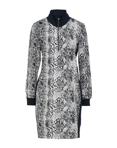 Liu •jo Woman Mini Dress Midnight Blue Size S Polyester, Viscose, Elastane In Black