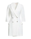 Liu •jo Woman Mini Dress Off White Size 8 Polyester, Elastane In White
