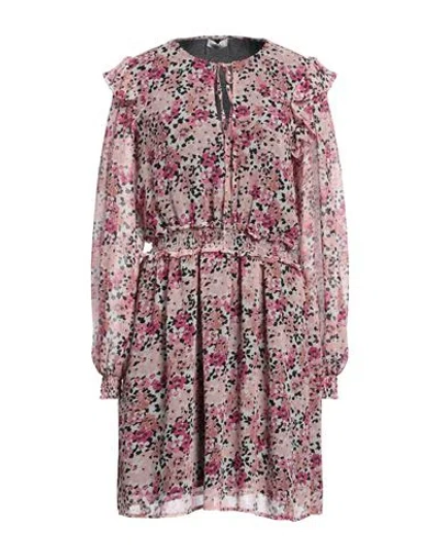 Liu •jo Woman Mini Dress Pink Size 10 Polyester