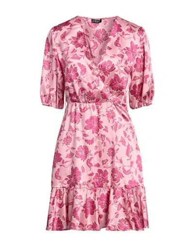 Liu •jo Woman Mini Dress Pink Size 4 Polyester