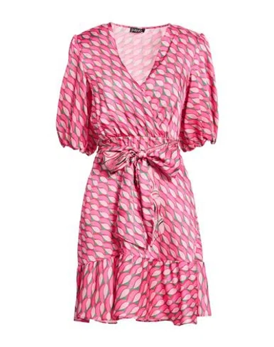 Liu •jo Woman Mini Dress Pink Size 8 Polyester