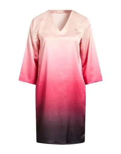 Liu •jo Woman Mini Dress Pink Size S Polyester, Elastane In Multi