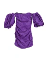 Liu •jo Woman Mini Dress Purple Size 12 Polyester In Purple