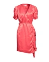 Liu •jo Woman Mini Dress Tomato Red Size 8 Viscose