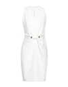Liu •jo Woman Mini Dress White Size 2 Polyester, Elastane