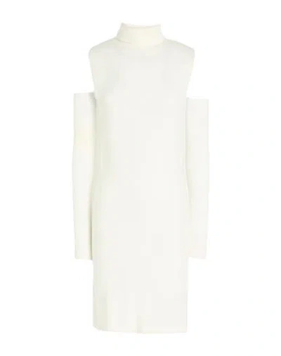 Liu •jo Woman Mini Dress White Size S Acrylic, Polyamide, Alpaca Wool, Elastane
